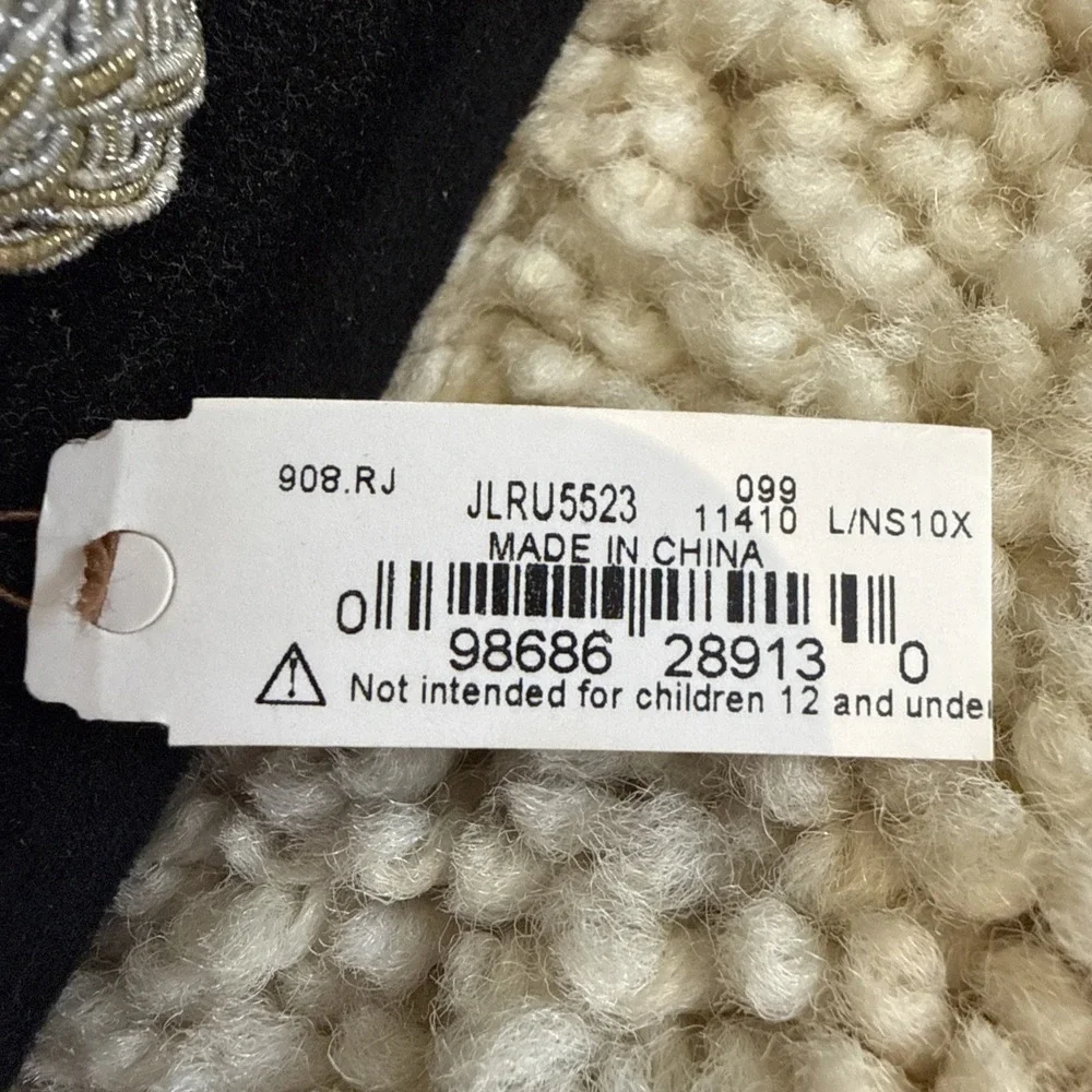 Lucky Brand Silver And Gold Celtic Knot Braided Mesh Bracelet 7.5 New With Tags